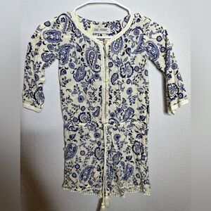 JAK & PEPPAR Long Sleeved Romper | Boho | Child Size 6 | New Without Tags
